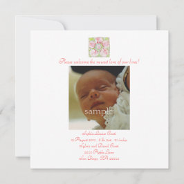 le Anúncio de nascimento do Printempt