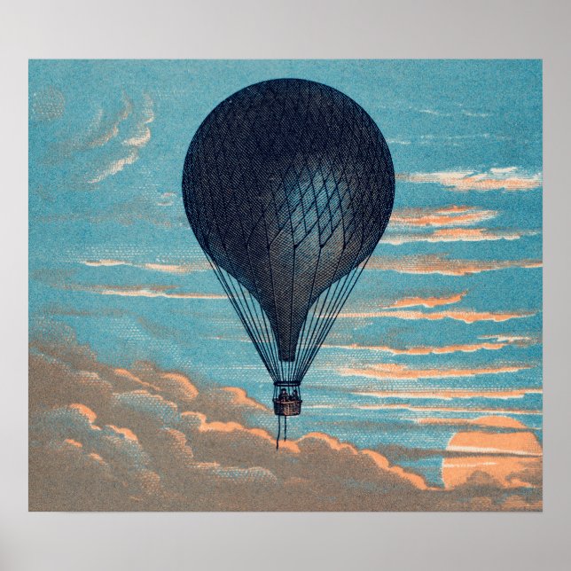 Le Ballon Hot Air Balloon poster (Frente)