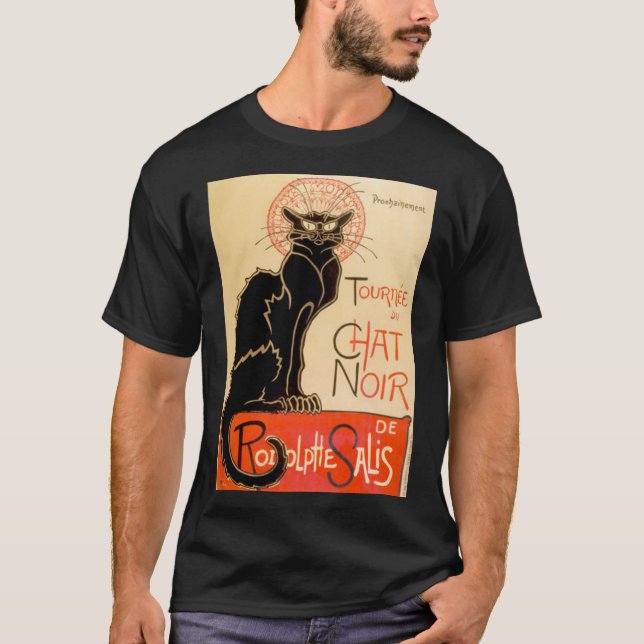 Le Chat Noir  Classic T-Shirt (Frente)