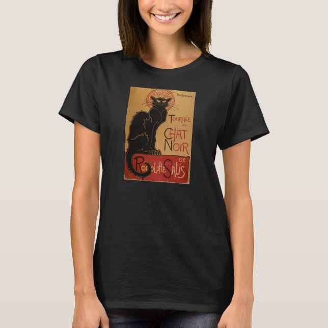 Le Chat Noir T-Shirt (Frente)