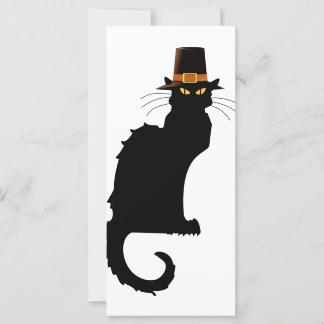 Le Chat Noir Thanksdando Pilgrim Hat (Frente)