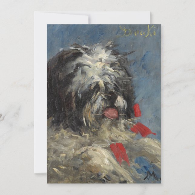Le Chien "Donki" | Édouard Manet (Frente)