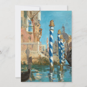 Le Grand Canal à Venise   Édouard Manet