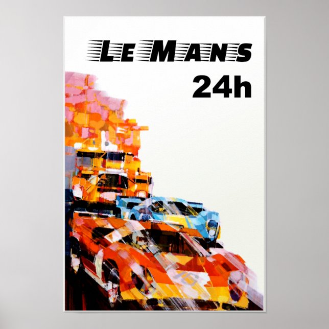 Le Mans Poster (Frente)