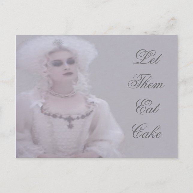 Le Marie Antoinette Queen ~ Postcards / Convite (Frente)