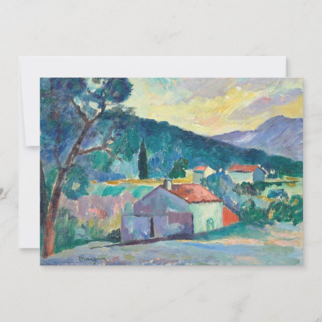 Le Mas à Santo-Tropez | Henri Manguin (Frente)