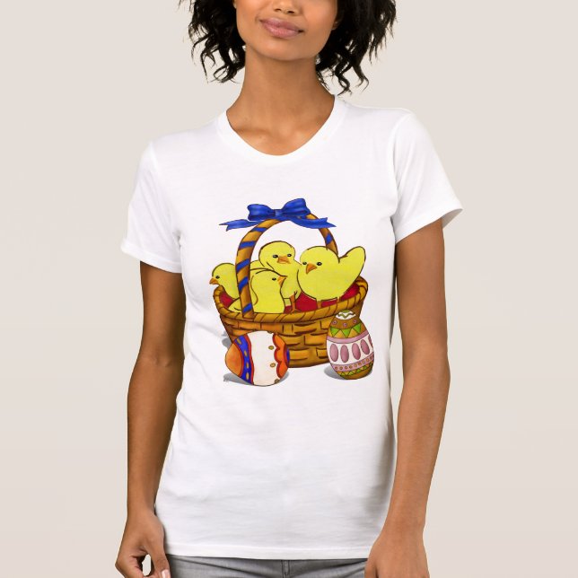 Le Petit Poule Páscoa T-Shirt (Frente)