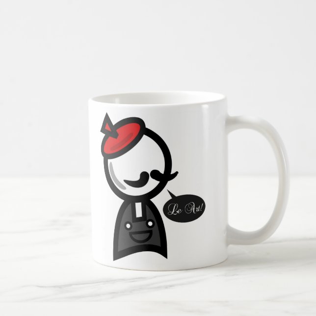 Le Pintor - caneca (Direita)