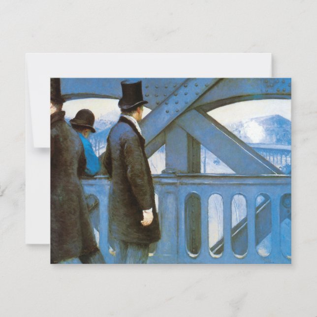 Le Pont de l'Europe de Gustave Caillebotte (Frente)