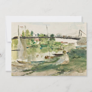 Le Pont sur l’Oise   Berthe Morisot