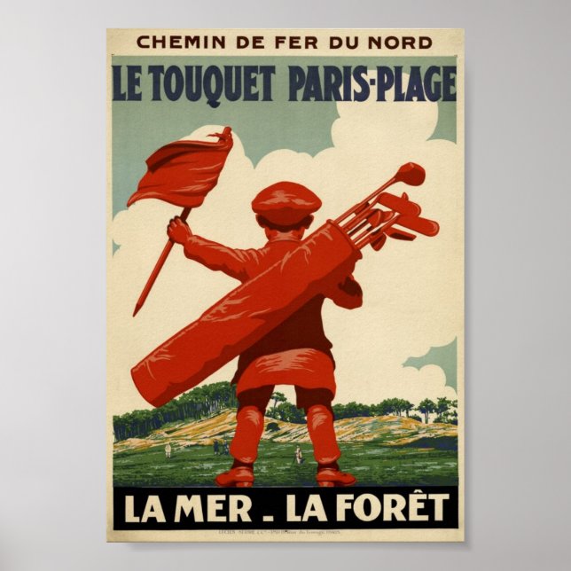 Le Touquet Paris-Plage Poster (Frente)