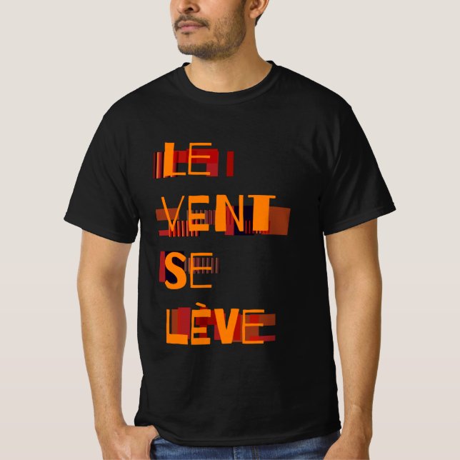 Le Vent Se Leve Japonês T-Shirt (Frente)