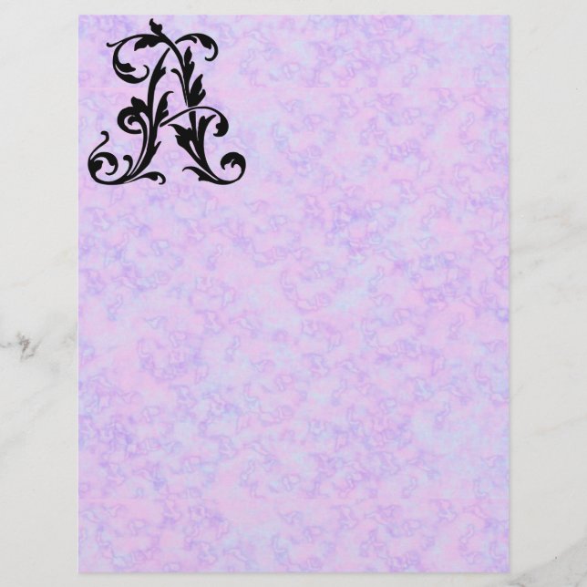 Leaf - Letra A (Frente)