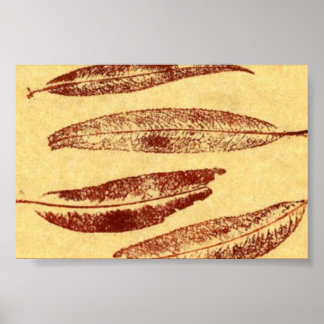 Leaf Nature Impressão MiniPoster