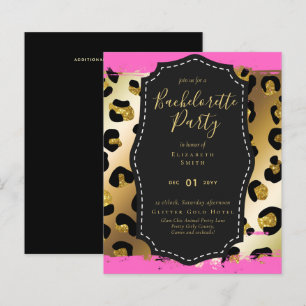 Leah G Bonito Girly Bachelorette Glam Animal Print