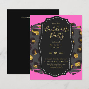 Leah G Bonito Girly Bachelorette Glam Animal Print