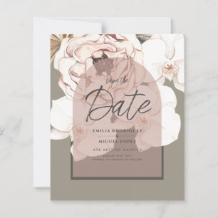 Leah G BUDGET Moss Blush Casamento Salve a Data