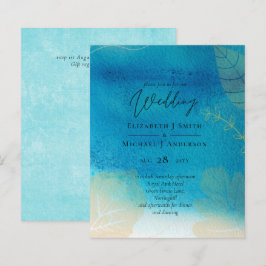 LeahG ORÇAMENTO Casamento Oceano Azul