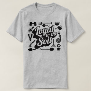 Leal À Camisa De Humor Da Agricultura Do Solo