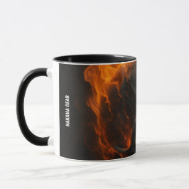 “Lealdade Tem Melhor Sabor” – Caneca Tribal Crânio
