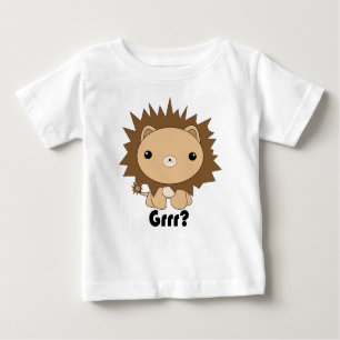 Leão bonito Grrr de Kawaii? T-shirt