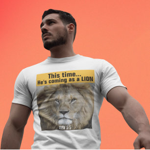 LEÃO CRISTÃ DE JUDAH JESUS MESSIANIC T-SHIRTS