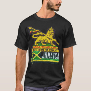 Leão da reggae de Hoodies jamaicanos dos t-shirt