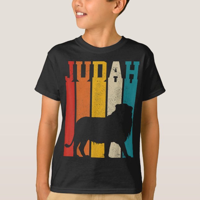 leão de camiseta judah ethiopian hebrew rastafari (Frente)