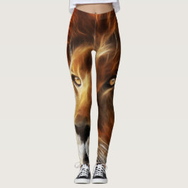 Leão de Judah - Jah Rasta - Leggings do Power Yoga