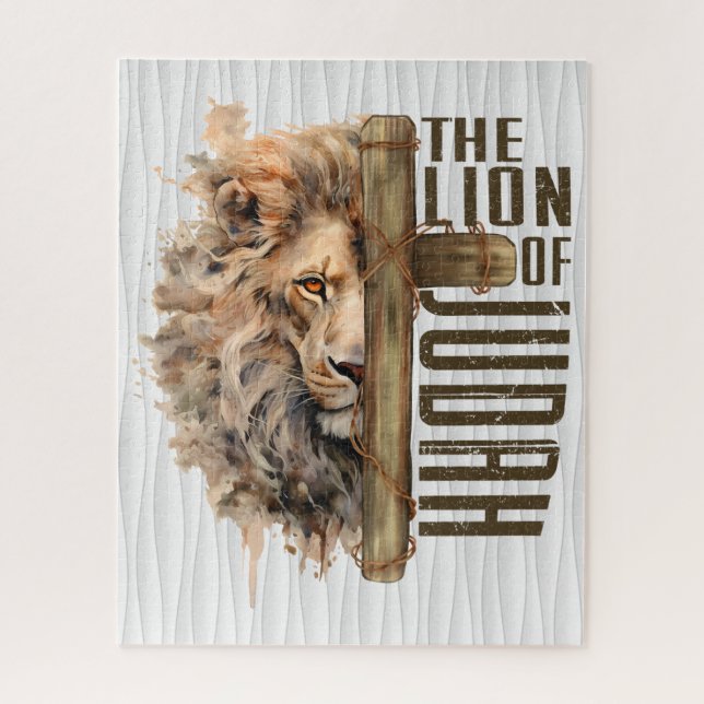 Leão de Judah Quebra-cabeça (Vertical)