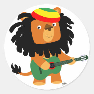 Leão do adesivo de Zion