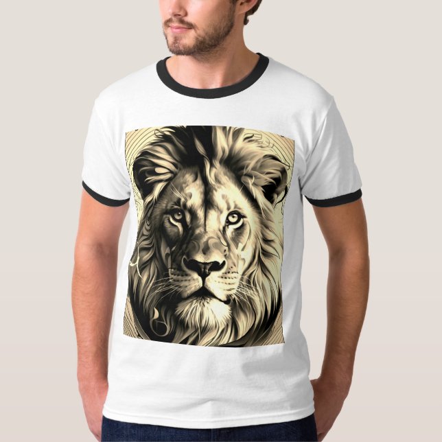 Leão do rei T-Shirt (Frente)