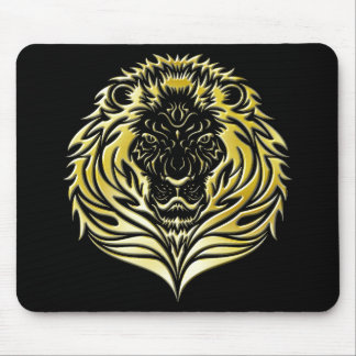 Leão Dourado derretido Mousepad