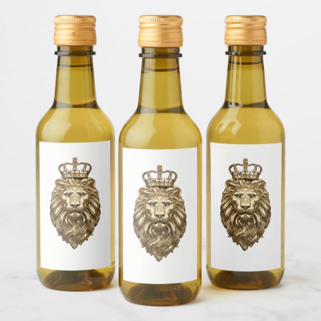 Leão majestoso (Garrafas)