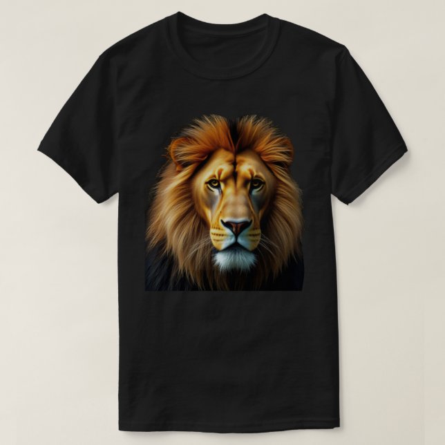 Leão O Mestre Da Camisa De Bravura (Frente do Design)