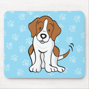Lebreiro bonito Mousepad dos desenhos animados