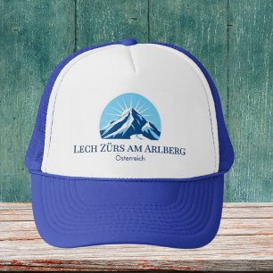 Lech Zürs Arlberg Áustria boné para instalações de
