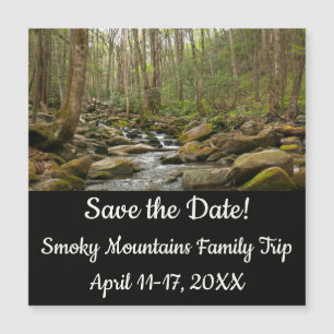 LeConte Creek nas Montanhas do Enfumaçado do Excel