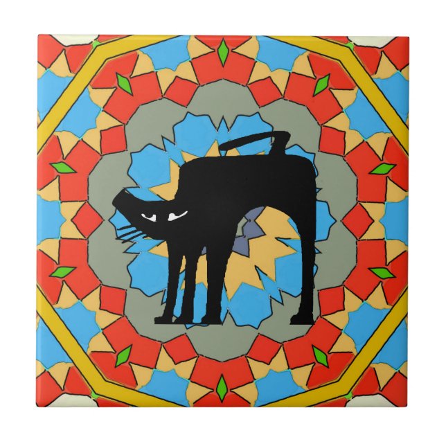 Leds De Azulejo Espanhol De Estilo Antigo (Frente)