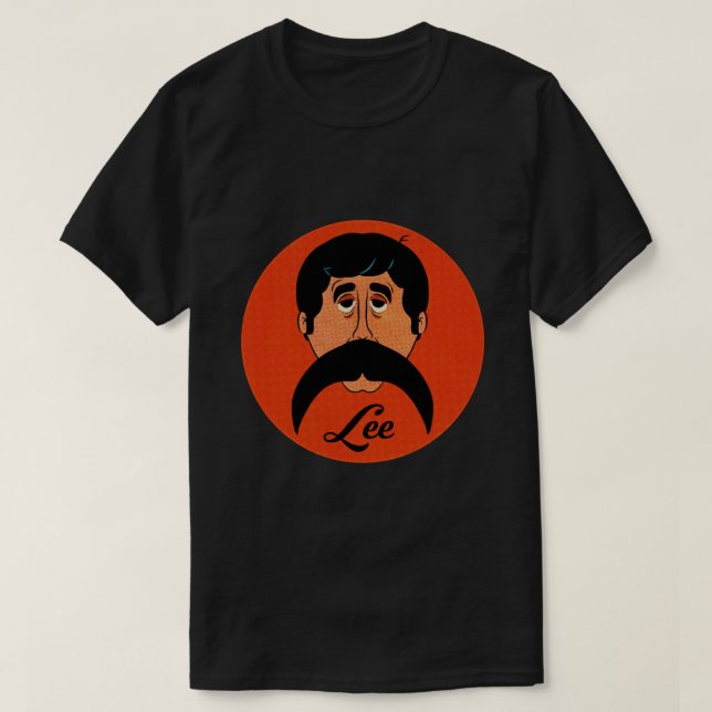 Lee Hazlewood Head Classic T-Shirt (Frente do Design)
