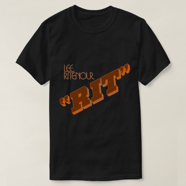 Lee Ritenour Rit Classic T-Shirt (Frente do Design)
