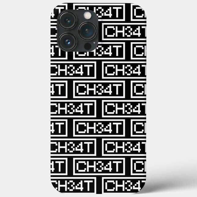 LEET CHEAT Case-Mate capa de iPhone (Verso)