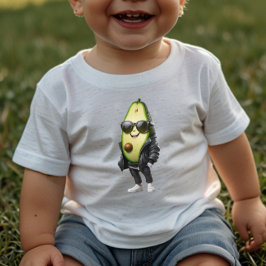 Legal Avocado | Camiseta de jérsei fina para bebê