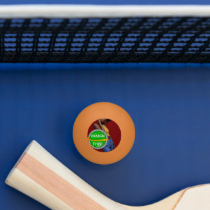 LEGAL! Bola de 1 Ping Pong - Laranja - Personaliza