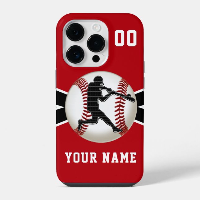 Legal, Capa de telefone de baseball com nome e núm (Verso)