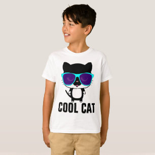 LEGAL CAT Crianças Engraçadas Meninos T-shirts