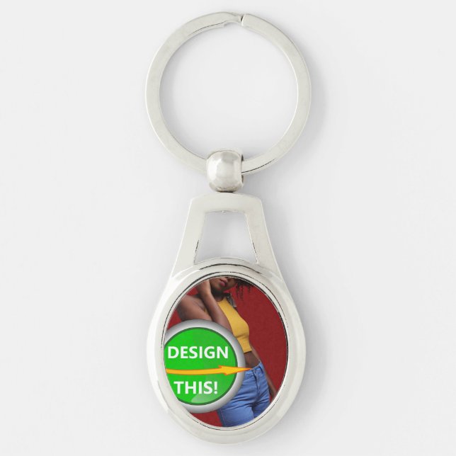 LEGAL! Chaveiro - Metal Premium - Design oval (Frente)