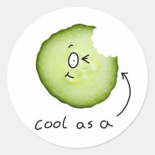 legal como um adesivo de pepino