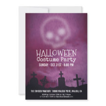 Legal Convite de festas de fantasia do Halloween