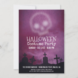 Legal Convite de festas de fantasia do Halloween